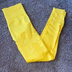 Yellow leggings